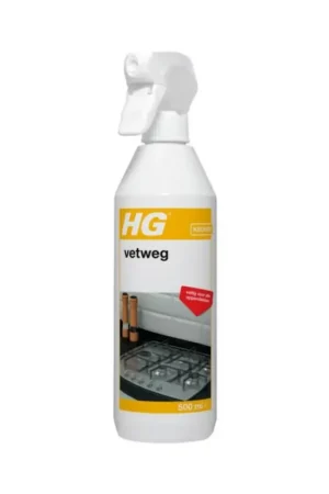 HG Vetweg 500 ml - Effectieve Vetverwijdering voor Diverse Oppervlakken Gecertificeerd